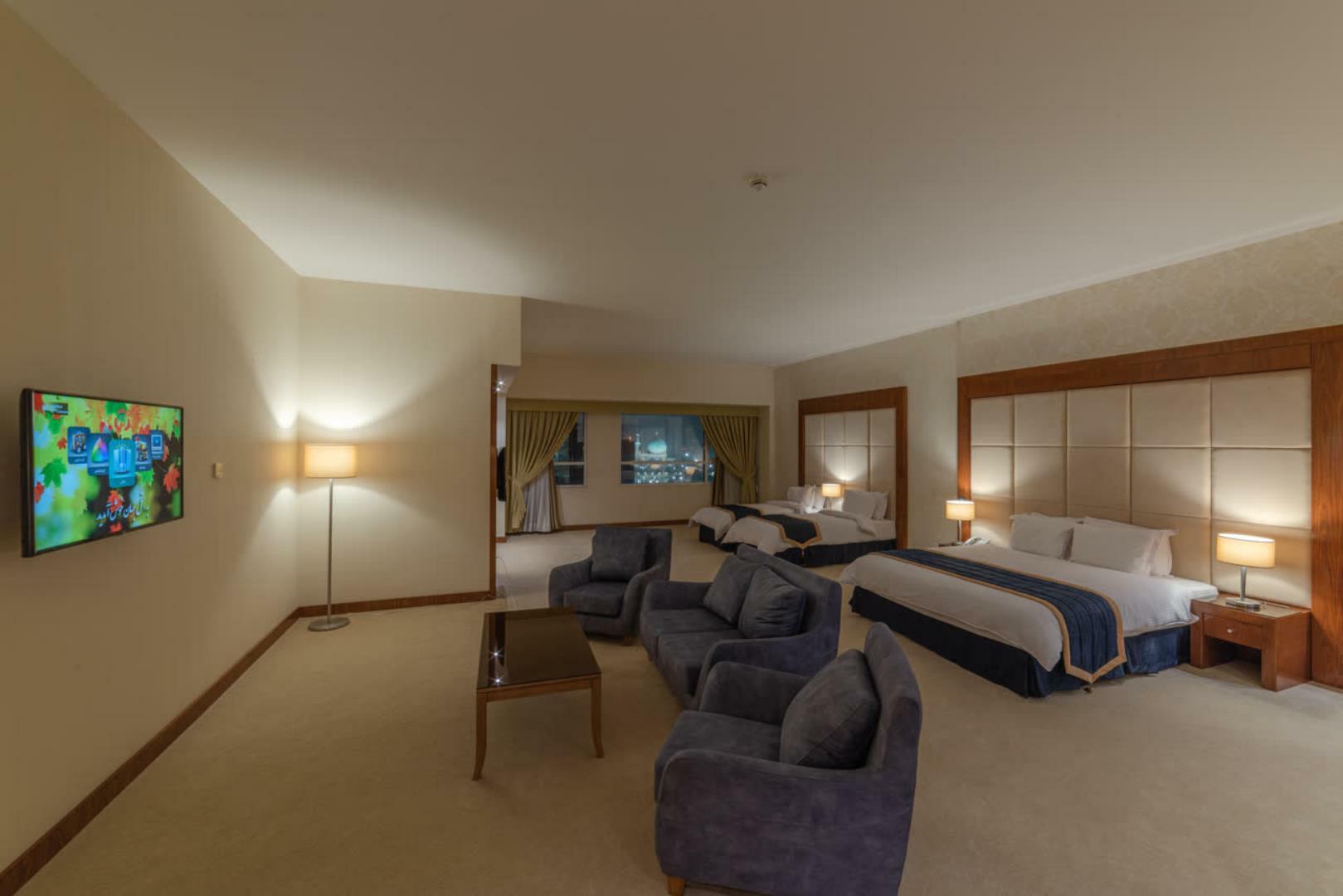 هتل جهان آتیه مشهد فضای داخلی سوئیت‌ها 4